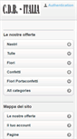 Mobile Screenshot of cdbitalia.net
